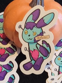Image 4 of Plush Bunny Sticker