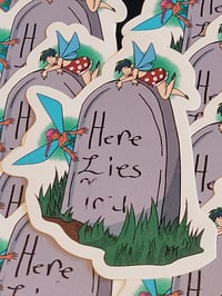 Image 1 of Fairy and Gravestone Sticker