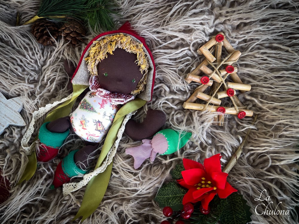 Image of Josefina- 10 inch Waldorf inspired Christmas baby