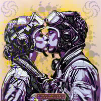 “Cosmic Kiss” - Original Painting V5