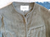 Image 2 of Kestin nigel cabourn corduroy zip up collarless jacket, size M