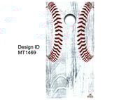 Brackish Wooder Cornhole Boards - Baseball - MT1469