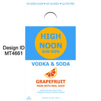 Brackish Wooder Cornhole Boards - High Noon - Grapefruit - MT4661