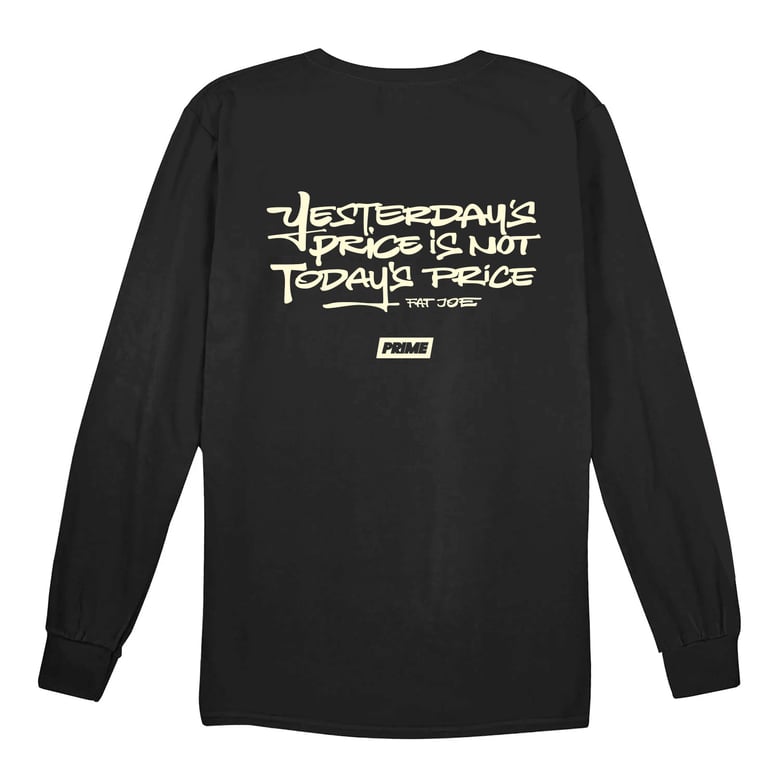 Image of PRIMENYC Yesterday's Price Long Sleeve T-Shirt