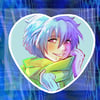 DRAMAtical Murder Heart Badges