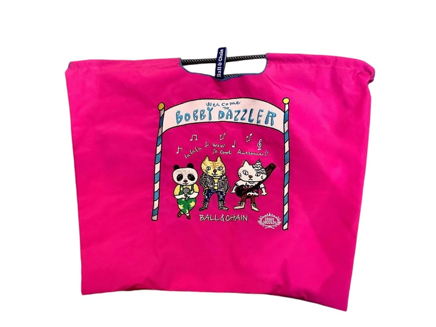 Image of Pink Ball and chain /babby dazzler bag 