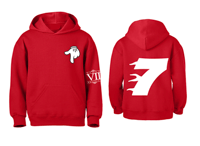 Siete Red hoodie 