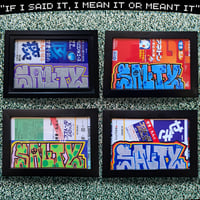 Image 1 of "If I Said It, I Mean It Or Meant It" - Hand-Painted Art Collection 