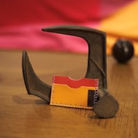 Image 2 of Tarjetero naranja/rojo/azul