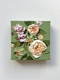 Image 1 of Last Roses On Pea Green 