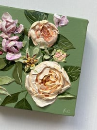 Image 3 of Last Roses On Pea Green 