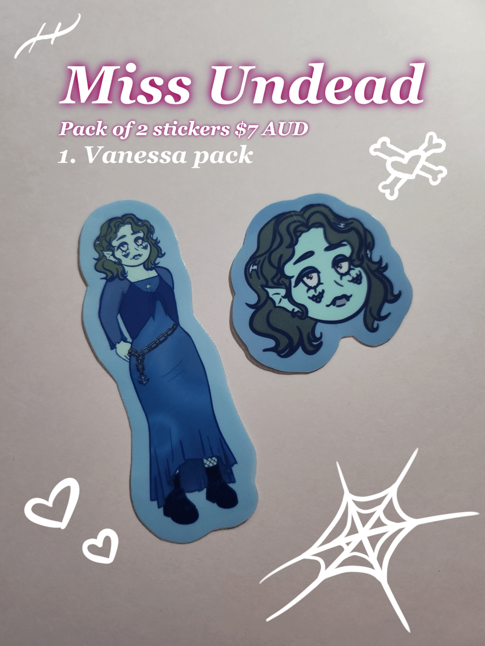 Image of Miss Undead Character Packs 🕷