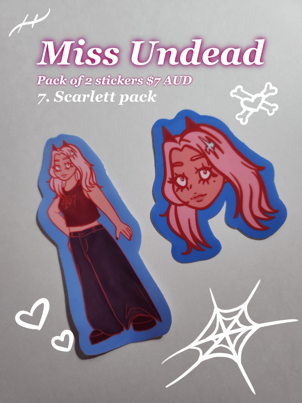 Image of Miss Undead Character Packs 🕷