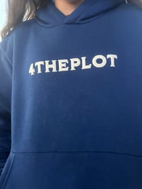 Image 3 of Navy blue hoodie