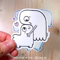 Image 1 of Ghost hug - sticker