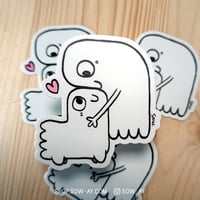 Image 2 of Ghost hug - sticker