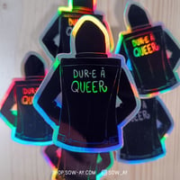 Image 2 of Dur-e à queer - sticker