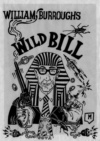 Image of Matteo Guarnaccia - Santi e Briganti, William Burroughs