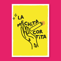 Image 1 of Lámina "la mechita cortita"