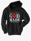 God made hoodie red