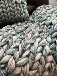 Image 1 of Giant Arm Knitted Bed Runner