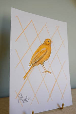 Image of Original Painting - Canary Bird