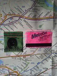 Image 3 of NEW YORK SUBWAY MAP 1