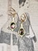 Image of Aurora Borealis Art Nouveau Earrings - Rococo Jewelry - Vintage Style Rainbow Earrings - Historic...