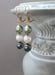 Image of Suffragette Pearl Earrings - Edwardian Drop Earrings - Historical Jewelry - Edwardian Style Jewel...