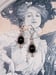Image of Edwardian Drop Earrings - Edwardian Style Jewelry - Victorian Reproduction - Historical Jewelry -...