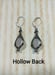 Image of Silver and Pearl Edwardian Earrings - Edwardian Style Jewelry - Art Nouveau Style Drop Earrings -...