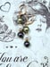Image of Suffragette Pearl Earrings - Edwardian Drop Earrings - Historical Jewelry - Edwardian Style Jewel...