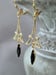 Image of Gold and Black Art Deco - 1920s Art Deco Jewelry - Flapper Earrings - Great Gatsby Wedding - Vint...