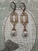 Image of Bridal Art Deco Earrings - Art Deco Jewelry - Bridal Handmade Earrings - 1920s Jewelry - Great Ga...