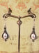 Image of Silver and Pearl Edwardian Earrings - Edwardian Style Jewelry - Art Nouveau Style Drop Earrings -...