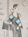 Image of Olivine and Pearl Fan Earrings - Green Art Deco Jewelry - 1920s Earrings - Great Gatsby Inspired-...