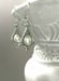 Image of Silver and Pearl Edwardian Earrings - Edwardian Style Jewelry - Art Nouveau Style Drop Earrings -...