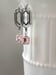 Image of Pink Art Deco Earrings - Art Deco Jewelry - Dainty Edwardian Earrings - Edwardian Style Jewelry -...