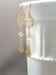Image of Art Deco Bridal Earrings - 1920s Art Deco Jewelry - 1920s Bride - 1930s Earrings - Flapper Jewelr...