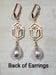 Image of Art Deco Bridal Pearl Earrings - 1920s Art Deco Jewelry - 1920s Bride - Great Gatsby Weddings - V...