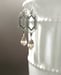 Image of 1920s Bridal Art Deco Pearl Earrings - 1920s Art Deco Jewelry - Edwardian Style Jewelry - 1920s E...