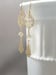 Image of Art Deco Bridal Earrings - 1920s Art Deco Jewelry - 1920s Bride - 1930s Earrings - Flapper Jewelr...