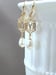 Image of Art Deco Bridal Pearl Earrings - 1920s Art Deco Jewelry - 1920s Bride - Great Gatsby Weddings - V...