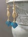 Image of Art Deco Fan Earrings - 1920s Art Deco Jewelry - Assemblage Earrings - Flapper Jewelry - Vintage ...