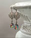 Image of Art Nouveau Drop Earrings - Edwardian Style Jewelry - Gilded Age - Victorian Era Earrings - Art N...
