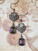 Image of Art Nouveau Drop Earrings - Edwardian Style Jewelry - Gilded Age - Victorian Era Earrings - Art N...
