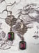 Image of Art Nouveau Drop Earrings - Edwardian Style Jewelry - Gilded Age - Victorian Era Earrings - Art N...