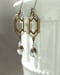 Image of Art Deco Crystal Earrings - 1920s Art Deco Jewelry - 1920s Earrings - Edwardian Style Jewelry - V...