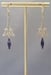 Image of Purple and Gold Art Deco - 1920s Art Deco Jewelry - Flapper Earrings - Great Gatsby Wedding - Vin...