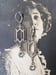 Image of Silver Crystal Flapper Earrings - 1920s Art Deco Jewelry - Great Gatsby Wedding - 1920s Earrings ...